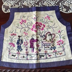 Embroidered Silk Piece